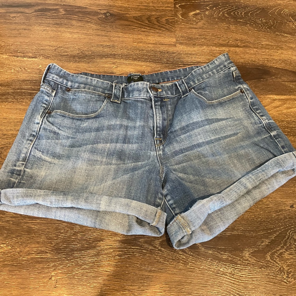 J.Crew Stretch Jean Shorts. Size 12.